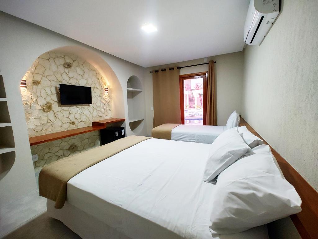 Quarto Duplo - Pousada Vila Dubai